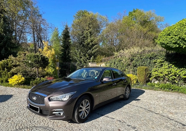 Infiniti Q50 cena 74900 przebieg: 143500, rok produkcji 2015 z Tarnów małe 37